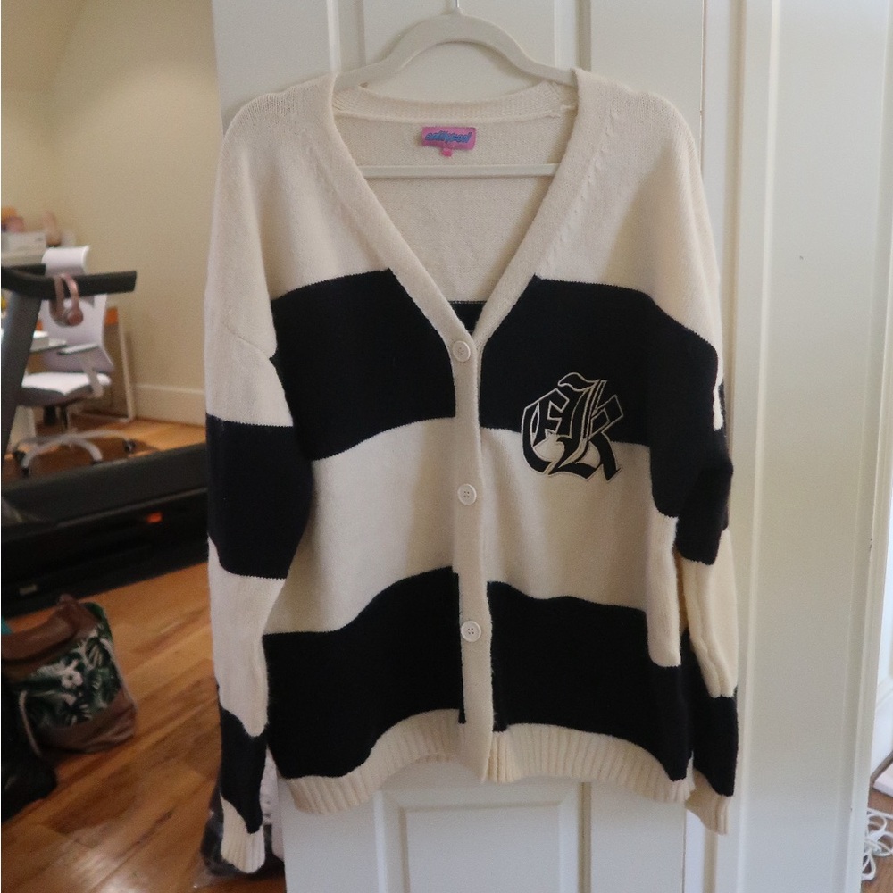 Edikted Striped Cardigan